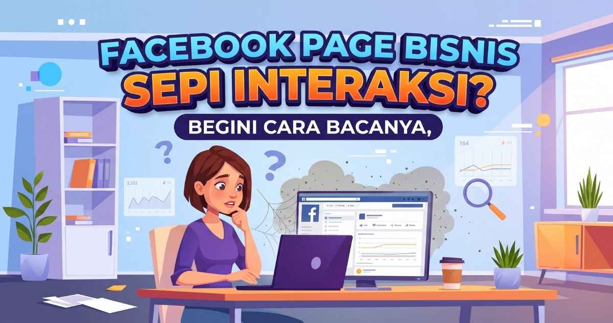 facebook page bisnis sepi interaksi cara membaca insight